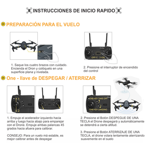 DrQuality ™ | 🚁Mini Drone Doble Cámara 998W-2Baterias+Envió Gratis